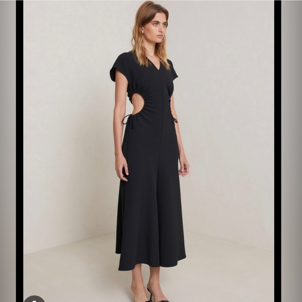 A.L.C. Black Midi Dress